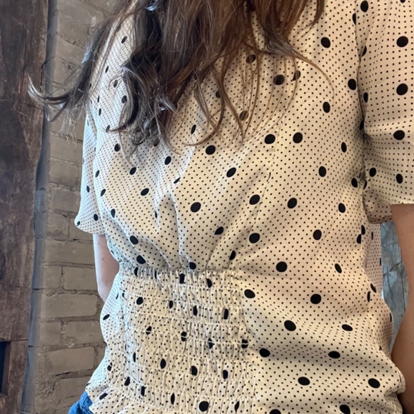 Sienna Sky 100% polyester blouse size sm - Picture 3 of 3